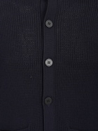 Ballantyne Rice Stitch Cotton Cardigan