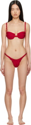 Isa Boulder Red Tri-Twist & Tinytwist Bikini