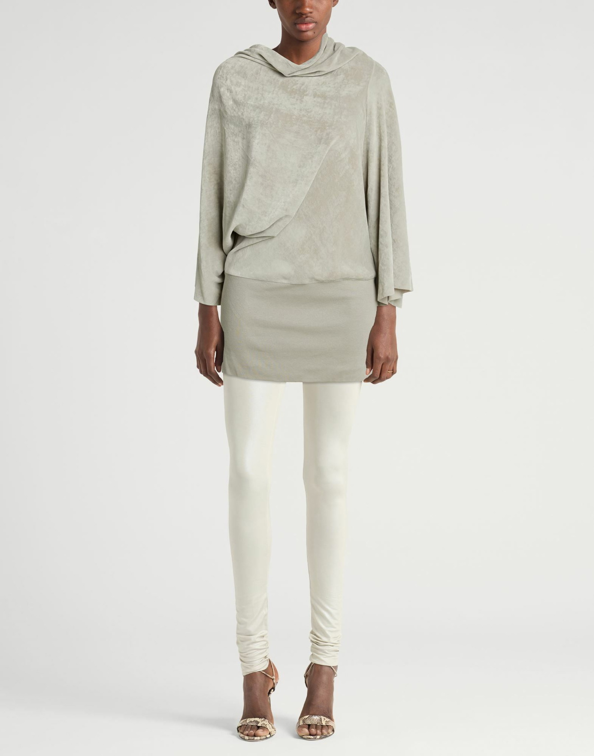 Rick Owens Womens Top in Grey