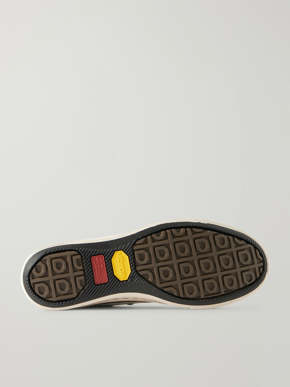 Visvim - Nolan Suede-Trimmed Canvas Sneakers - Neutrals
