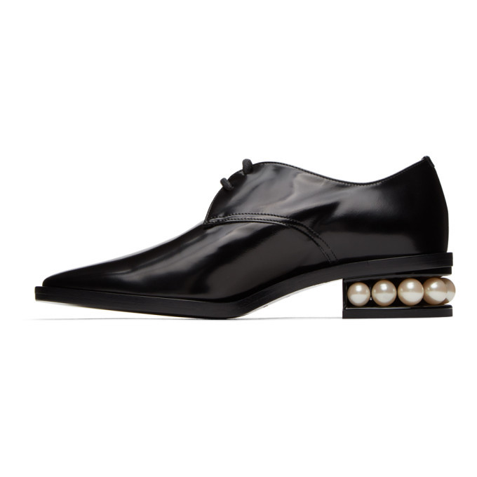 Nicholas Kirkwood Black Casati Derby Oxfords Nicholas Kirkwood