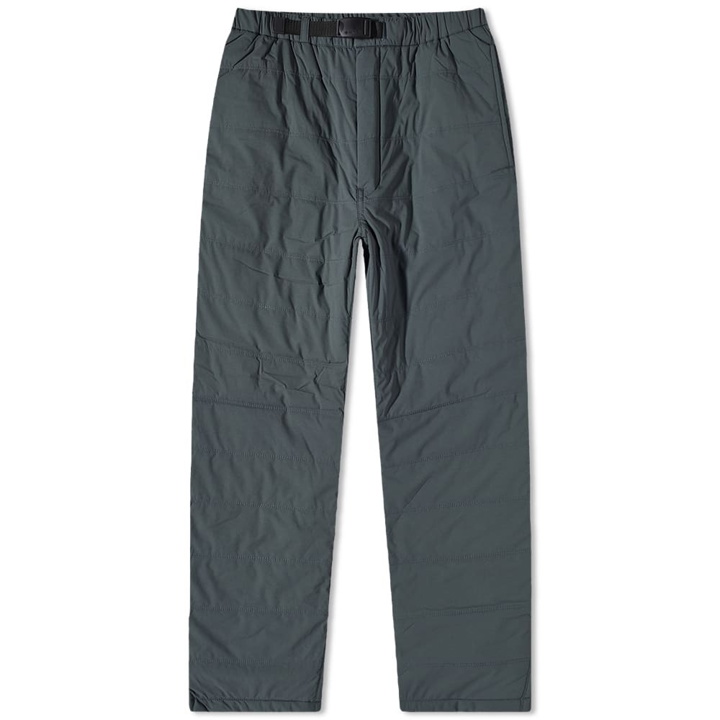 Photo: Snow Peak Men's Flexible Insulated Pant in Forest Green