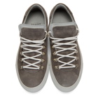 Diemme Grey Suede Marostica Low Sneakers