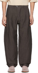 Jan-Jan Van Essche Grey Linen #68 Trousers