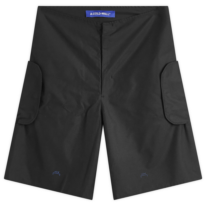 Photo: A-COLD-WALL* Men's Form Shorts in Black Onyx
