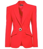 David Koma Embellished virgin wool blazer