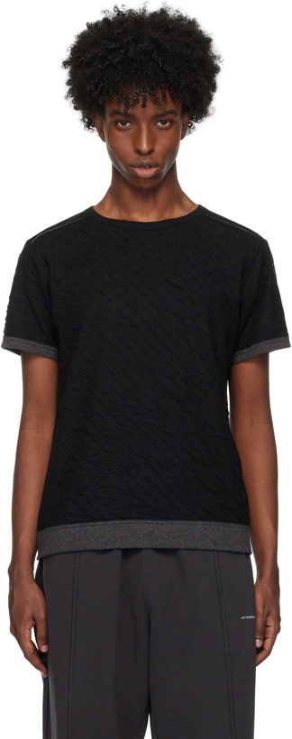 Photo: AFFXWRKS Black & Gray Reversible T-shirt
