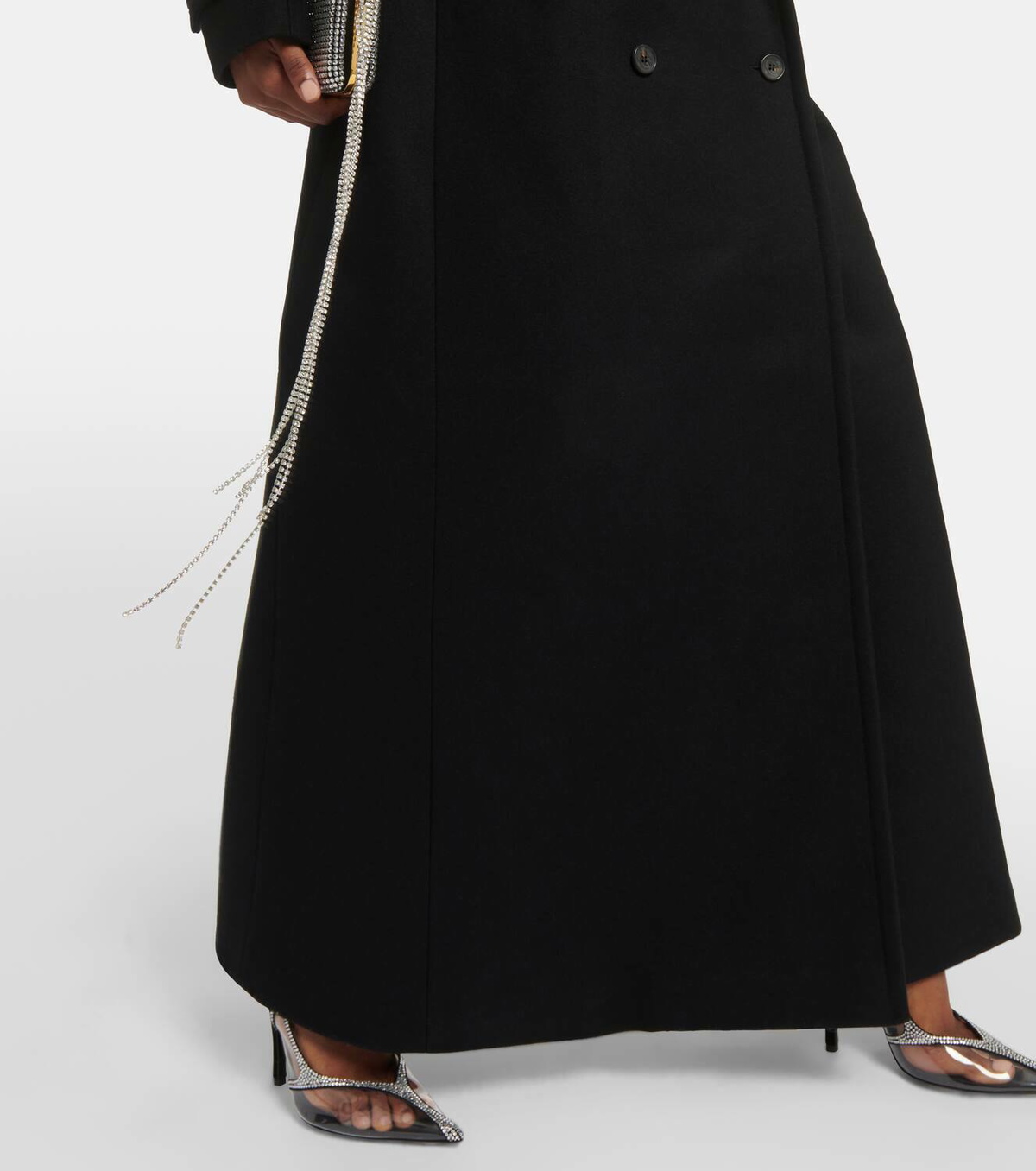 Giuseppe di Morabito Double-breasted wool-blend coat