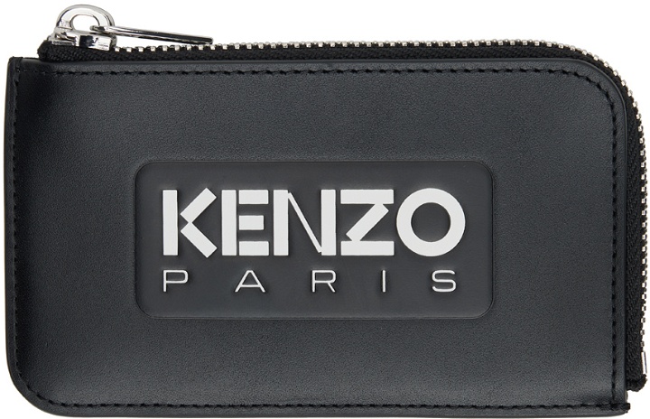 Photo: Kenzo Black Kenzo Paris Logo Card Holder