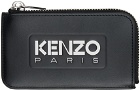 Kenzo Black Kenzo Paris Logo Card Holder