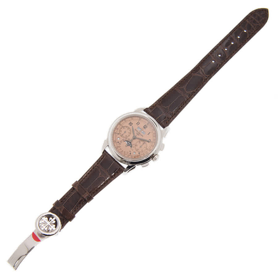 Patek Philippe Grand Complications Perpetual Chronograph Salmon Dial Mens Watch 5270P-001