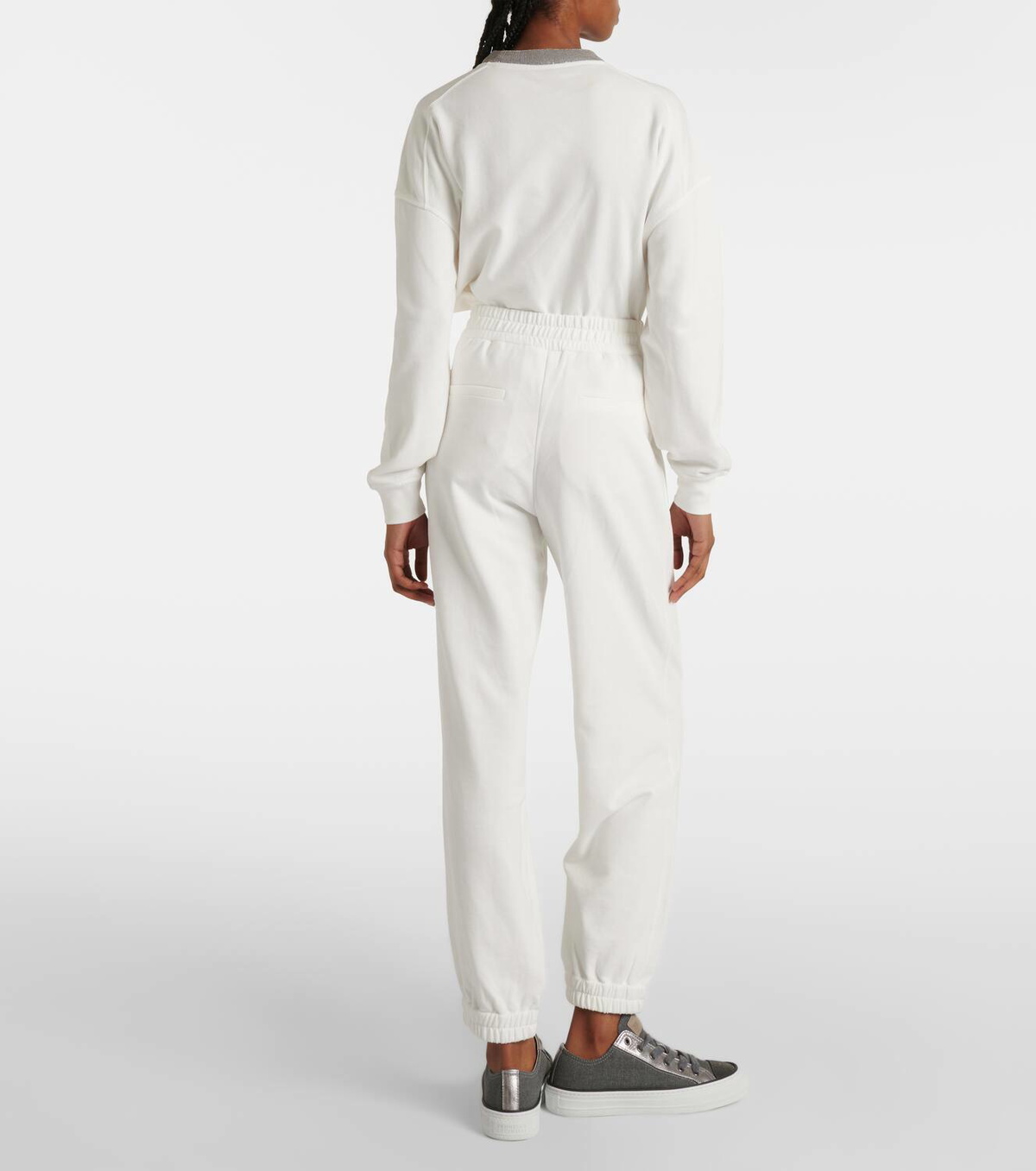 Brunello Cucinelli Cotton jersey sweatpants