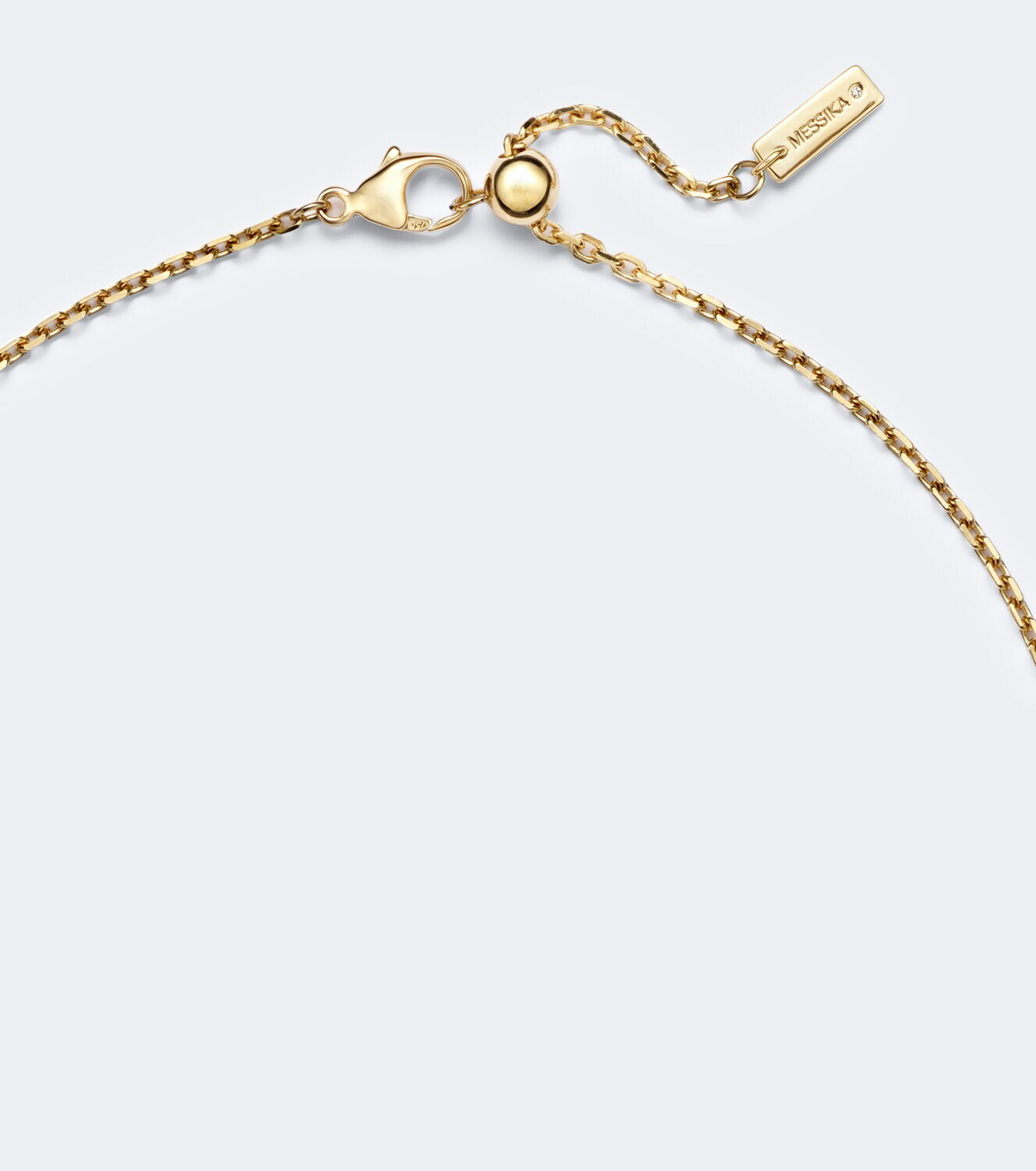 Messika Groove 18kt gold pendant necklace with diamonds