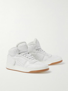 SAINT LAURENT - SL/80 Perforated Leather Sneakers - White