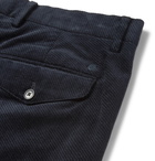 NN07 - Navy Scott Cotton-Corduroy Trousers - Blue