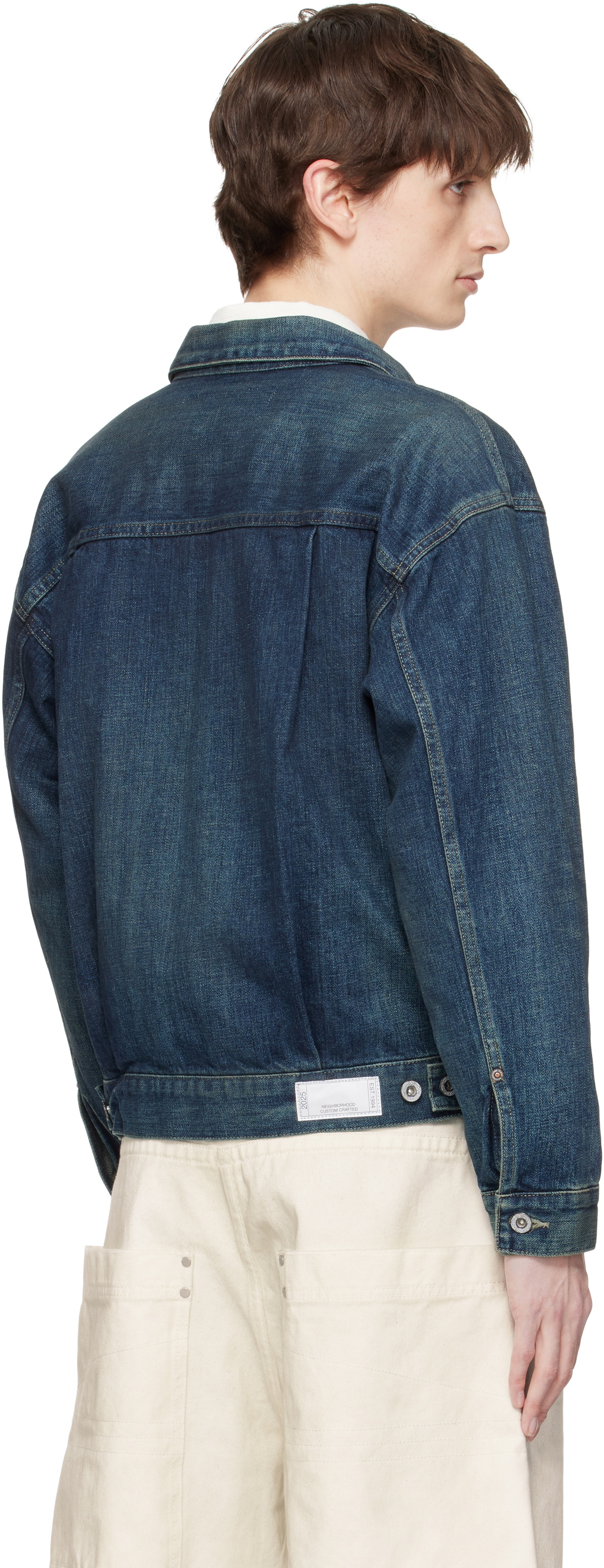 Neighborhood Blue Washed Type-2 Denim Jacket Neighborhood