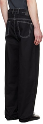 GmbH Black Cyrus Double Fly Trousers