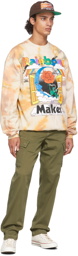 Online Ceramics Multicolor Tie-Dye 'Rainbow Maker' Sweatshirt