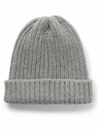Richard James - Ribbed Wool and Cashmere-Blend Beanie