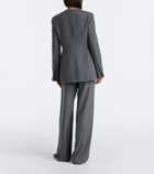 Max Mara Belted cashmere-blend wide-leg pants