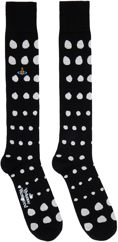 Photo: Vivienne Westwood Black Dots Socks