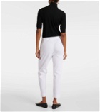 Max Mara Leisure Terreno cotton-blend straight pants