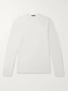 James Perse - Lotus Slim-Fit Cotton-Jersey T-Shirt - White