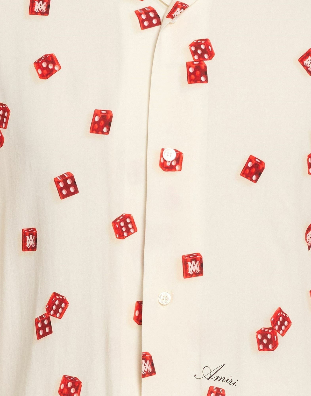 Amiri Mens Shirt in Off white