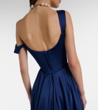 Vivienne Westwood Nova Grace draped asymmetric gown