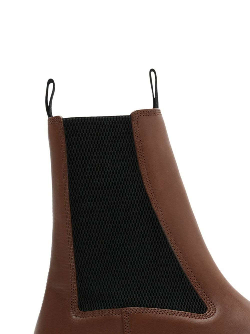 Burberry Brown Creeper Leather Chelsea Boots Burberry