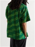 Post-Imperial - Camp-Collar Printed Cotton Shirt - Green