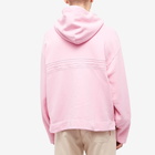 Acne Studios Men's Farmy Chain Rib Hoody in Blush Pink