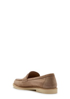 Brunello Cucinelli Suede Loafers Beige