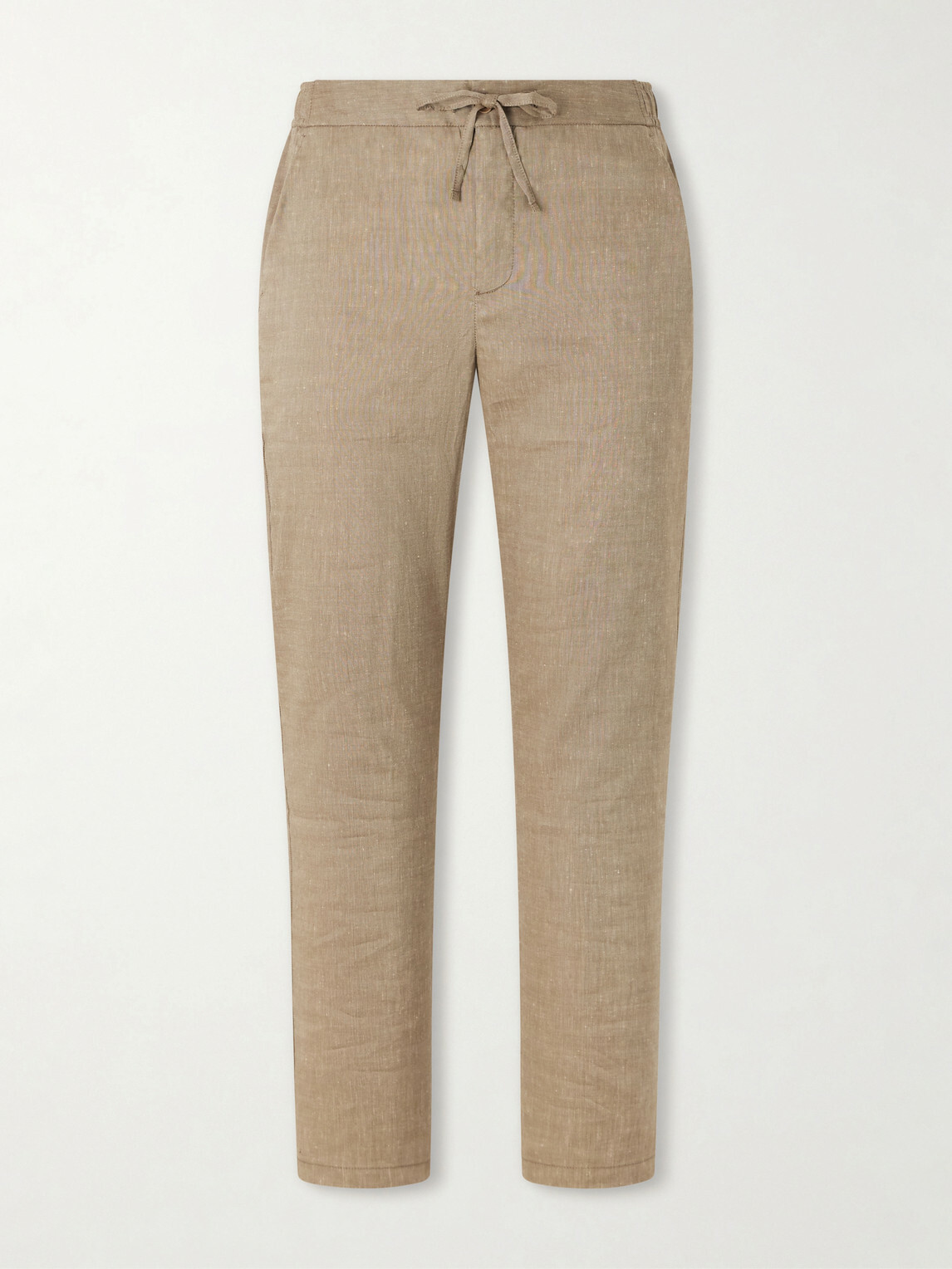 Frescobol Carioca - Straight-Leg Cotton Suit Trousers - Neutrals