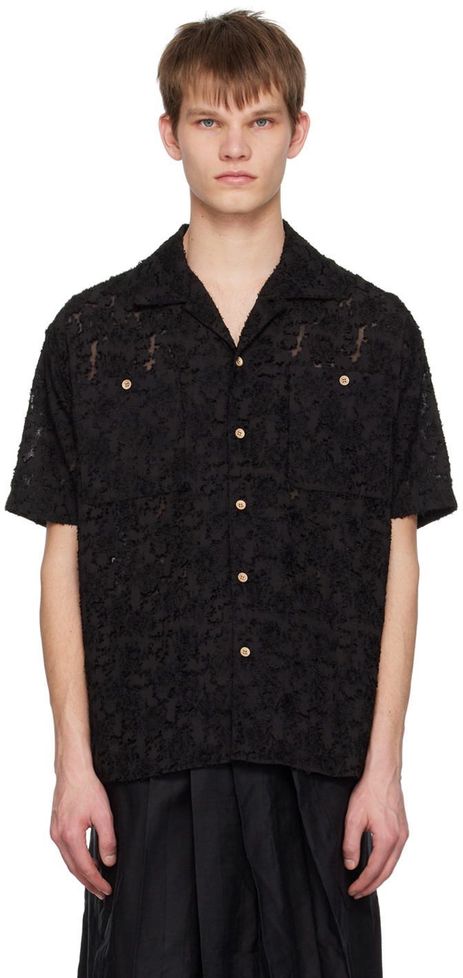 Andersson Bell Black Bali Shirt Andersson Bell