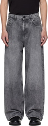 Hugo Gray Faded Jeans