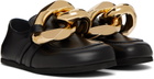 JW Anderson Black Chain Loafers