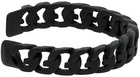 Givenchy Black Small G Chain Bangle Bracelet