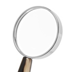 Brunello Cucinelli - Horn and Silver-Tone Magnifying Glass - Brown