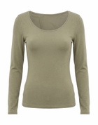 Joah Brown Womens T-shirt in Sage green
