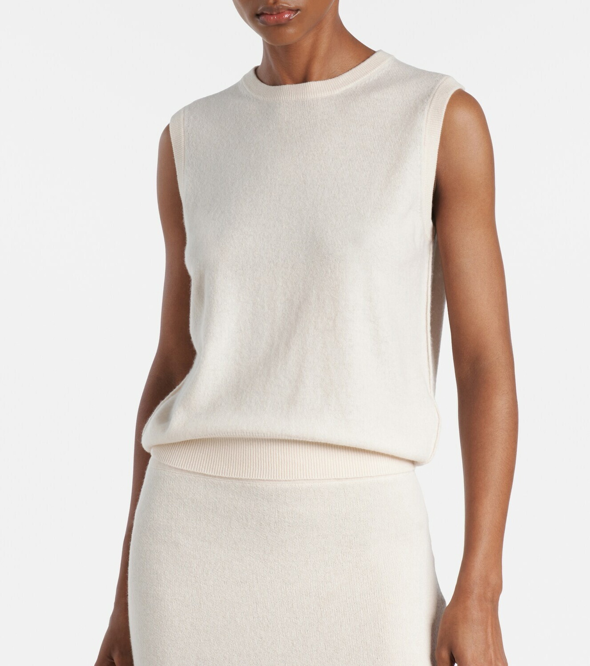Jardin des Orangers Wool and cashmere sweater vest