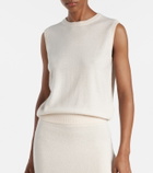 Jardin des Orangers Wool and cashmere sweater vest