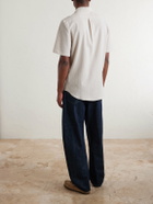 Portuguese Flannel - Theme Textured Cotton-Blend Shirt - Neutrals