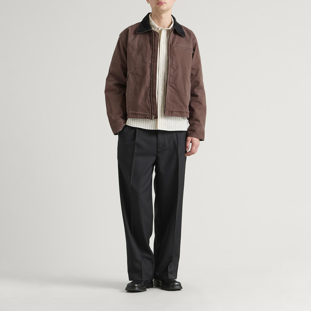 Corridor Men's Utility Jacket in Brown