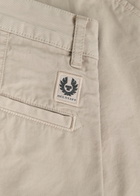 Belstaff Rally Cotton Shorts Light Brown