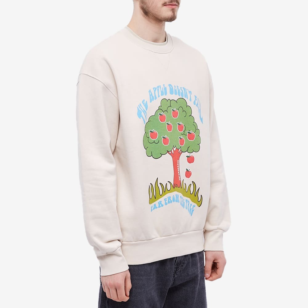 JW Anderson Men's Apple Tree Sweat in Off White JW Anderson