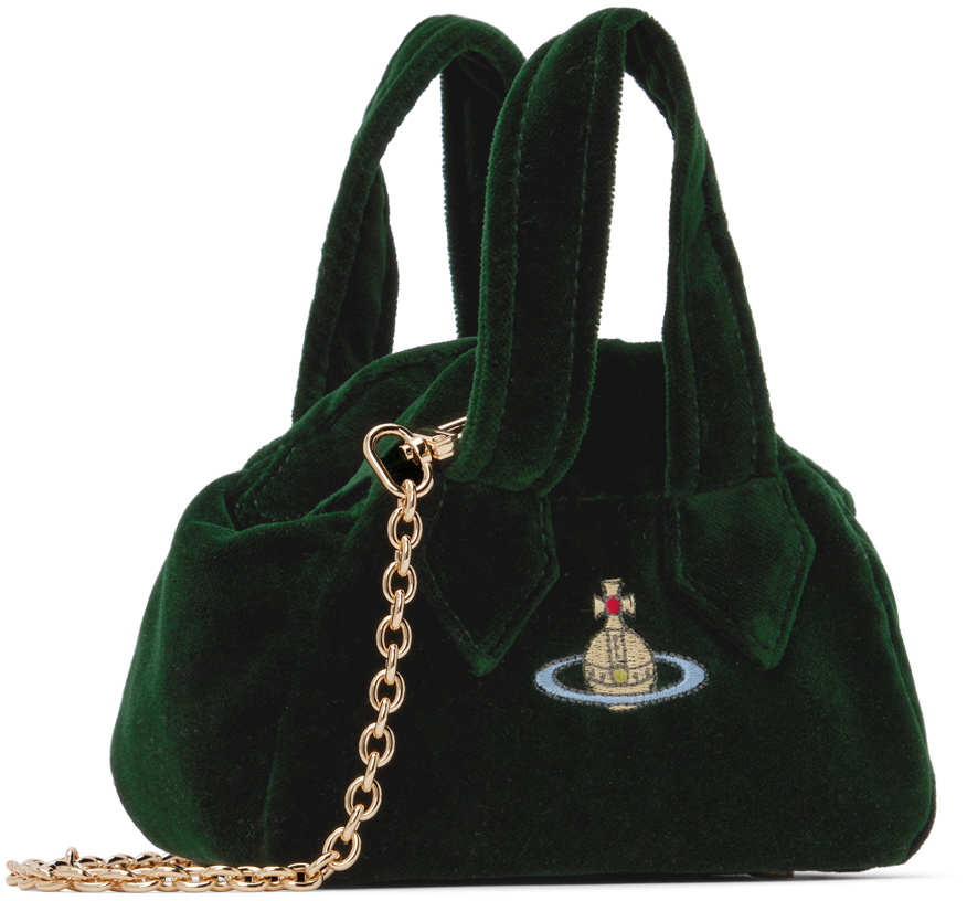 Vivienne Westwood Green Mini Archive Yasmine Bag Vivienne Westwood