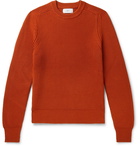 MR P. - Ribbed Merino Wool Sweater - Orange