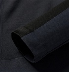 FALKE Ergonomic Sport System - Pietro Panelled Stretch-Knit Zip-Up Mid-Layer - Midnight blue