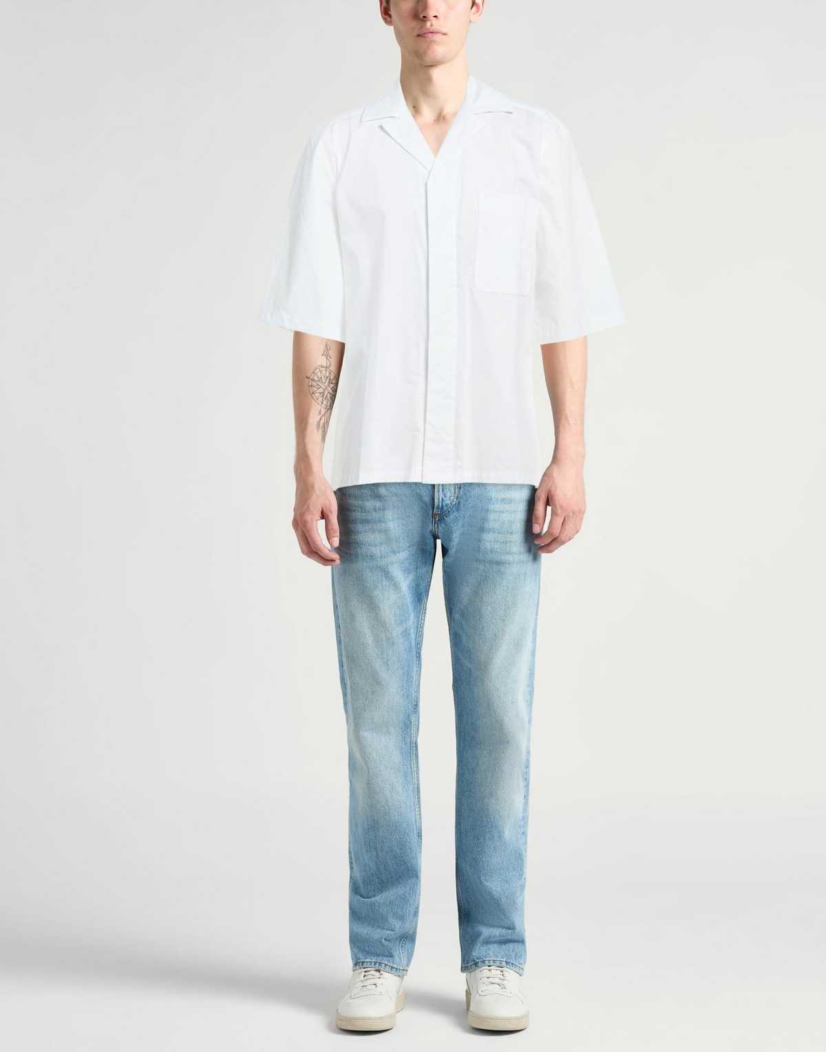 Roberto Collina Mens Shirt in White
